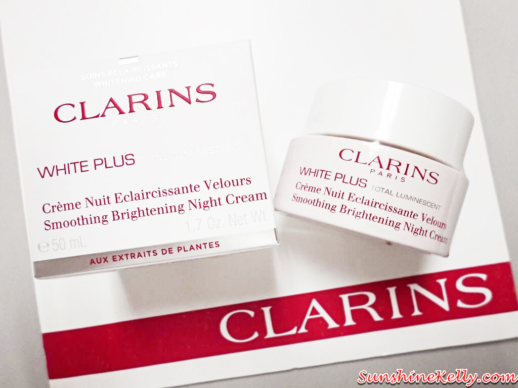 CLARINS,CLARINS White Plus Total Luminescent Smoothing Brightening Night Cream,White Plus Total Luminescent Smoothing Brightening Night Cream ,ครีมกลางคืน,ครีมทาผิว,ครีมทาหน้ากลางคืน,ครีมผิวขาว กลางคืน,คลาแรงส์